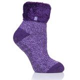 Calzini KIDS Lounge Twist con comoda parte superiore in piume di ricambio - Viola