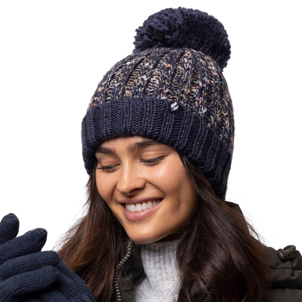 Cappello Eidda Pom Pom da donna - Blu