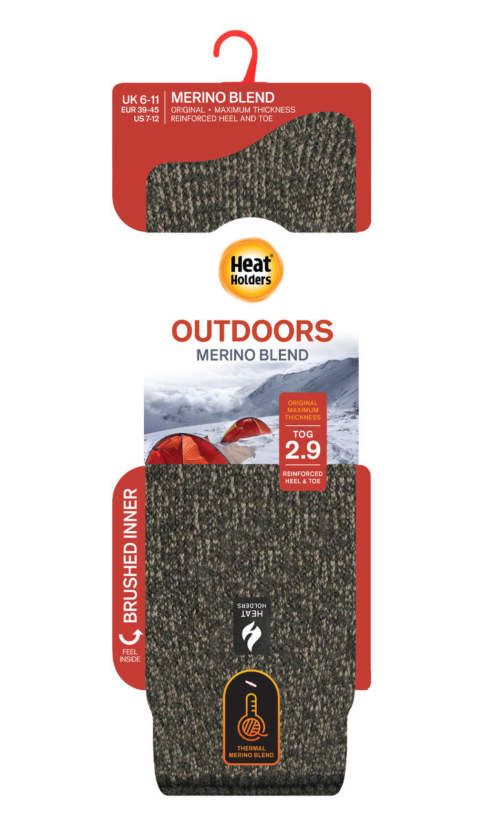 reshmena® Calzini da uomo in lana merino per diabetici, con parte superiore larga, non elastici, calzini invernali da uomo, 2,4 TOG, taglia 39-45, Nero (2 paia), 6-11 reshmena® Calzini da uomo in lana merino per diabetici, con parte superiore larga, non elastici, calzini invernali da uomo, 2,4 TOG, taglia 39-45, Nero (2 paia), 6-11