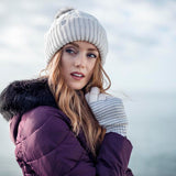 Ladies Oslo Thermal Gloves - Cream