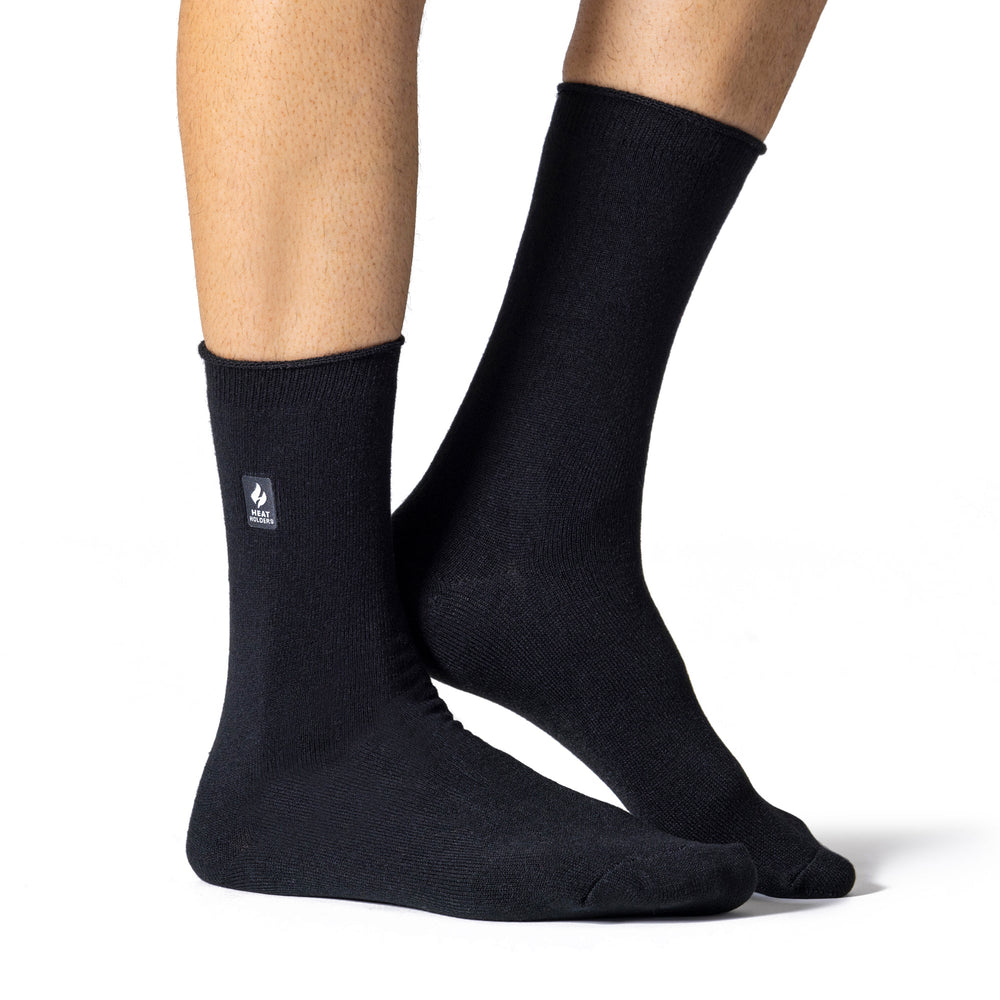 Calzini semplici da uomo Bigfoot Ultra Lite - neri