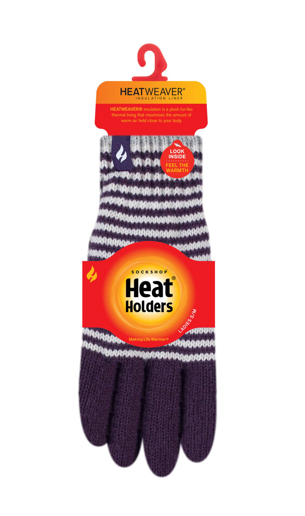 Ladies Oslo Thermal Gloves - Purple