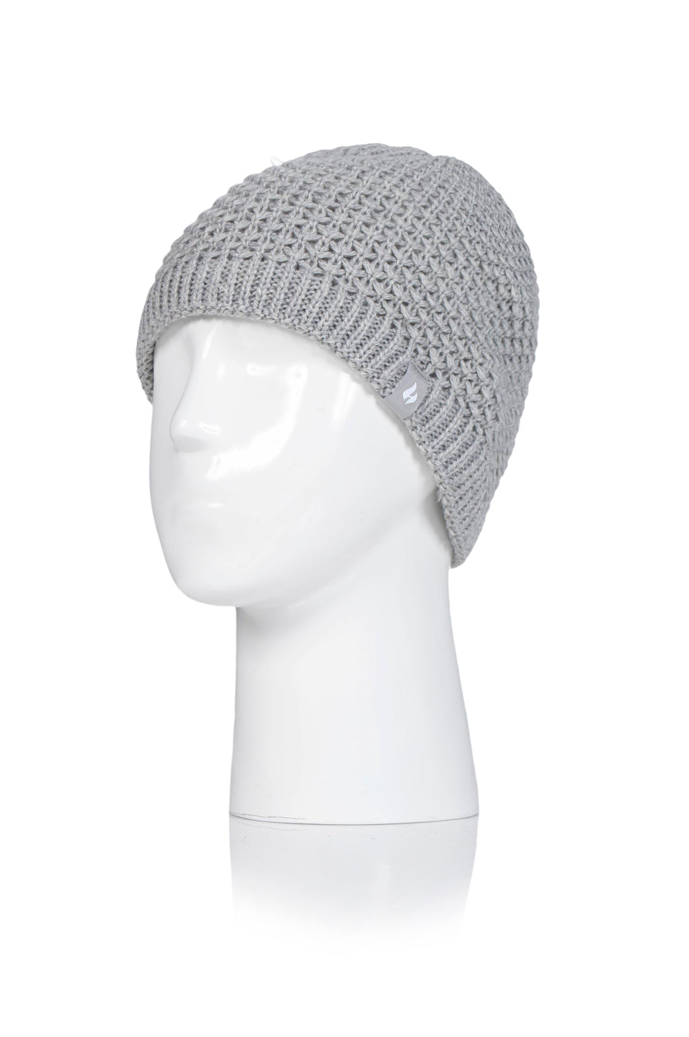Ladies Nora Knitted Hat - Light Grey