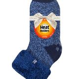 Kids Original Lounge Socks with Turnover Feather Top - Navy