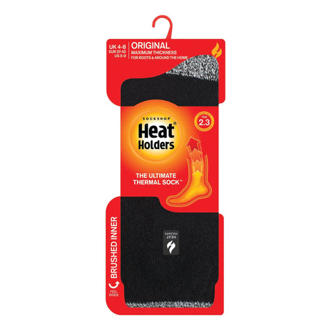 HEAT HOLDERS Calzini termici da donna morbidi e soffici con parte superiore antiscivolo, con pinze, Argento, 36 EU HEAT HOLDERS Calzini termici da donna morbidi e soffici con parte superiore antiscivolo, con pinze, Argento, 36 EU