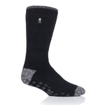 Mens Original Siskin Slipper Socks - Black