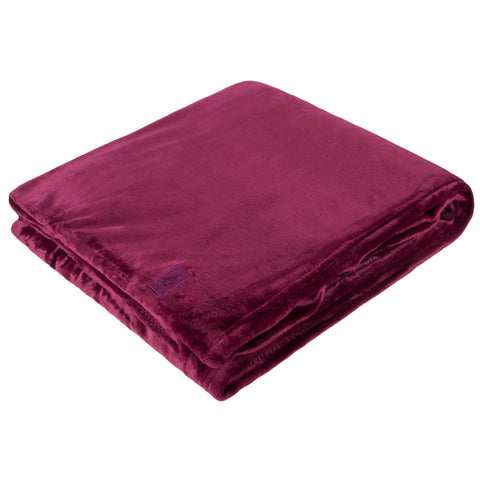Coperta/plaid termico in pile di lusso - Bordeaux – Heat Holders EU Coperta/plaid termico in pile di lusso - Bordeaux – Heat Holders EU
