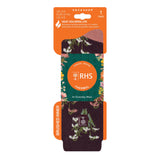 Ladies Lite Jacquard Socks RHS Snowdrops - Mulberry