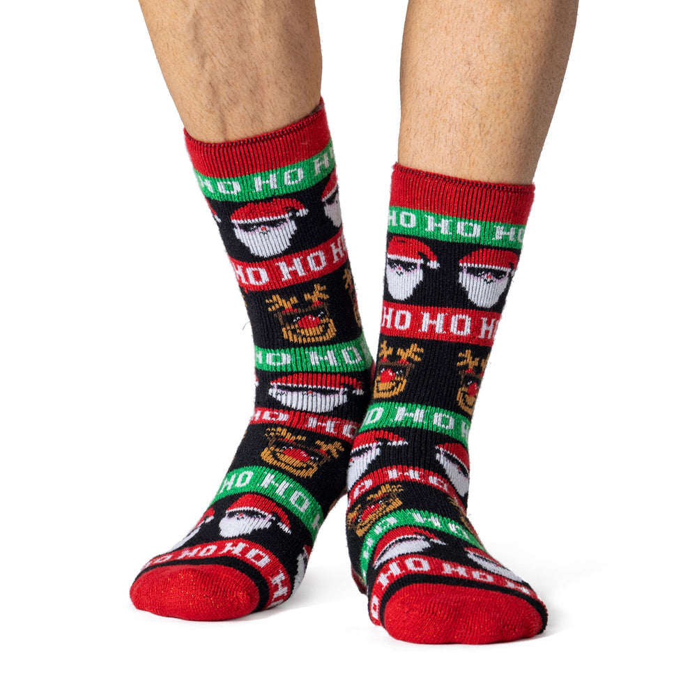 Calzini natalizi da uomo Lite - Ho Ho Ho