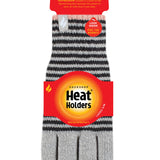 Ladies Oslo Thermal Gloves - Cloud Grey & Black