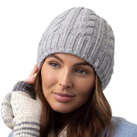 Ladies Original Thermal Hat - Light Grey