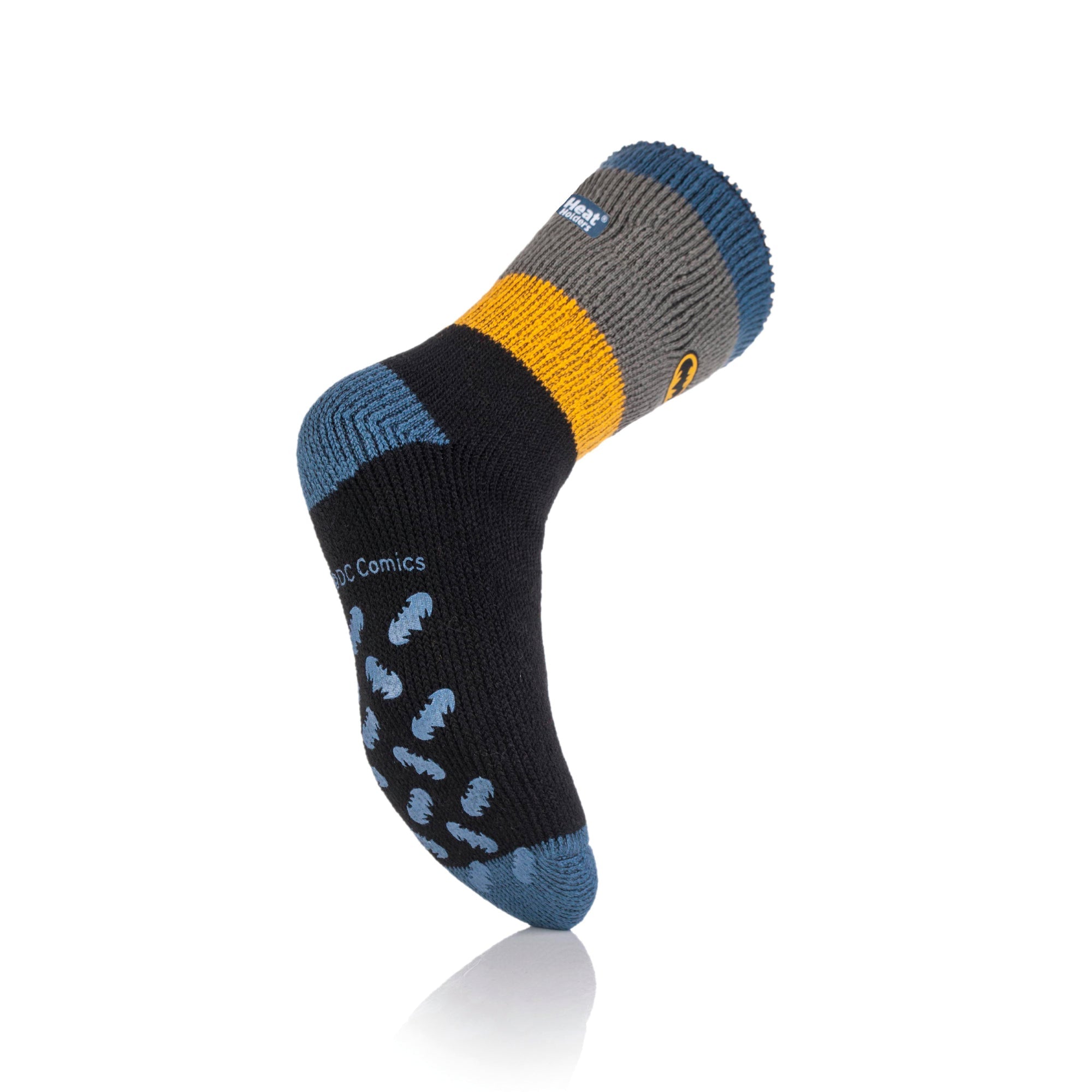 4 Paia Calzini Uomo Batman Ufficiali – Morbidi, Alla Caviglia, Taglia 6-11, Cotone, Confezione Regalo