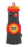 Mens Fingerless Gloves - Charcoal