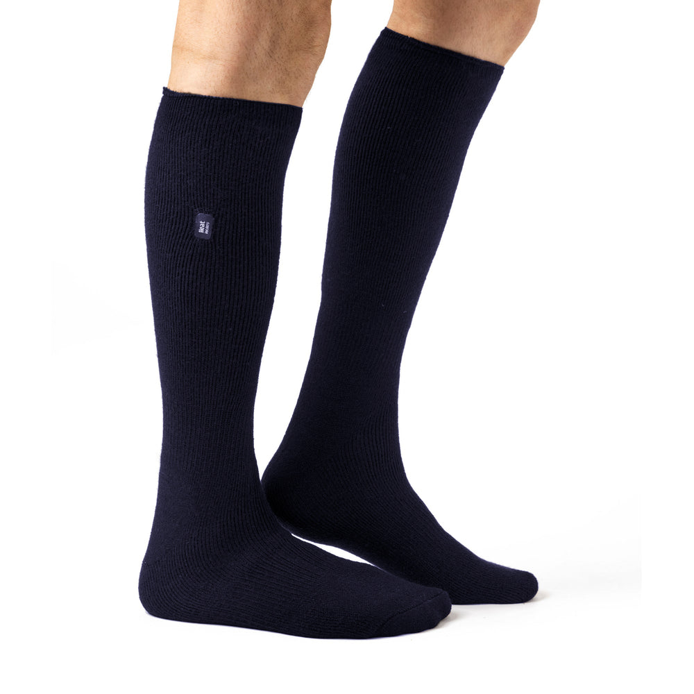 Calzini termici lunghi da uomo Lite - Blu scuro