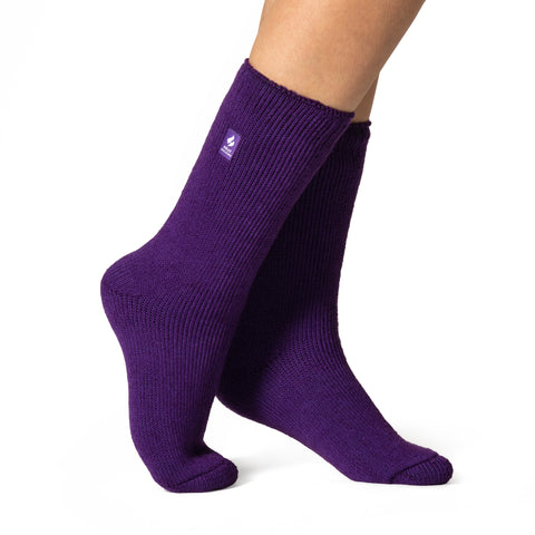 Ladies Original Bigfoot Socks - Purple
