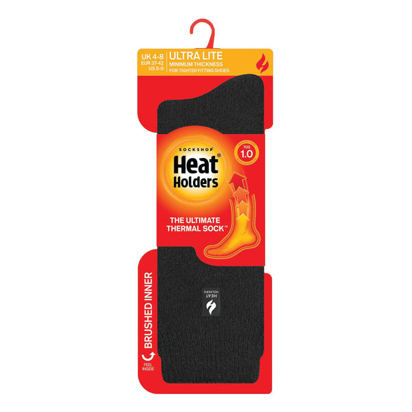 Ladies Ultra Lite Socks - Black