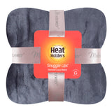 Coperta/coperta termica in pile di lusso - argento antico