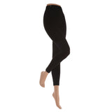 Ladies Thermal Footless Tights - Black