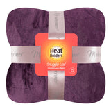 Luxury Fleece Thermal Blanket/Throw - Mulled Wine