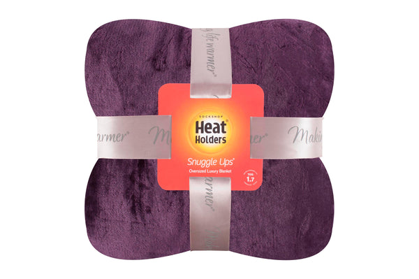 Coperta/plaid termico in pile di lusso - Vin brulè